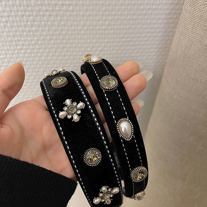 Textile Embellished Headband