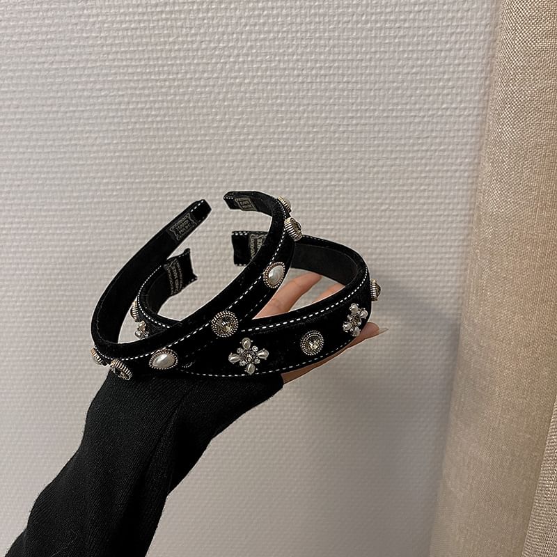 Textile Embellished Headband