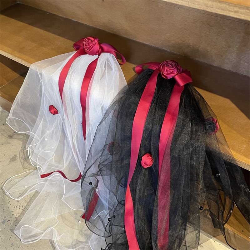 Ribbon Mesh Hair Tie