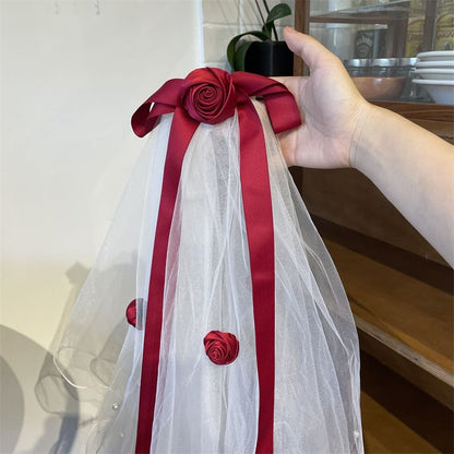 Ribbon Mesh Hair Tie