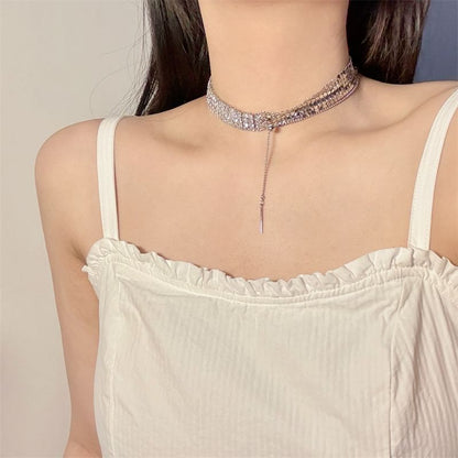 Rhinestone Choker