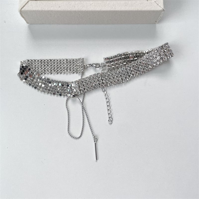 Rhinestone Choker