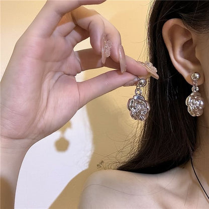 Floral Necklace / Drop Earring