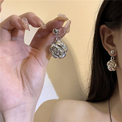 Floral Necklace / Drop Earring