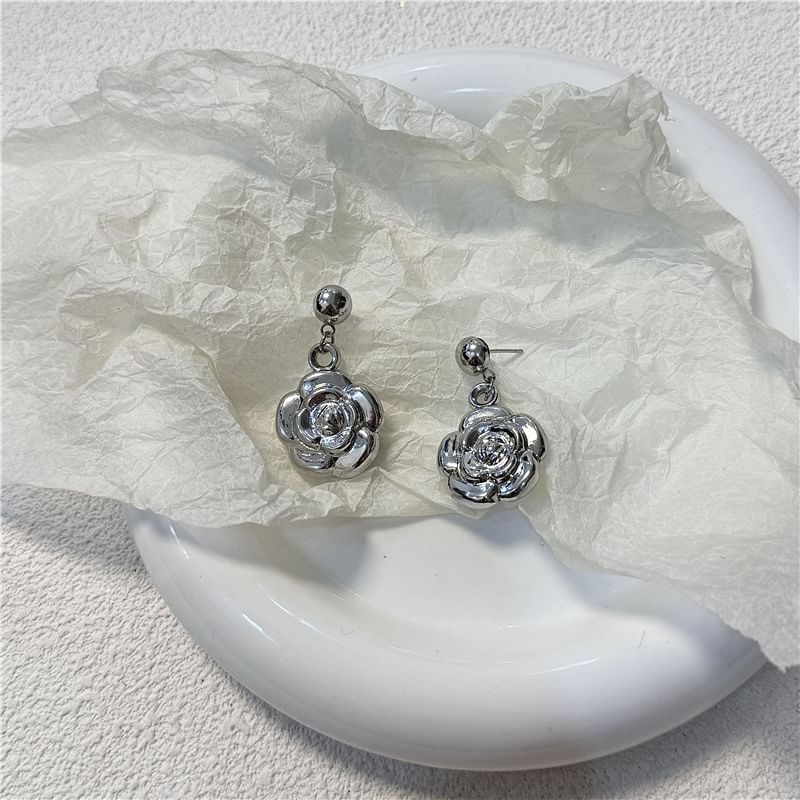 Floral Necklace / Drop Earring