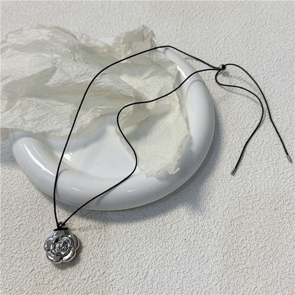 Floral Necklace / Drop Earring