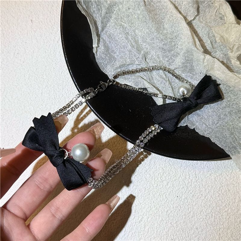 Ribbon Layered Necklace