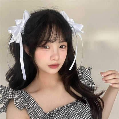 Floral Plain Hair Clip