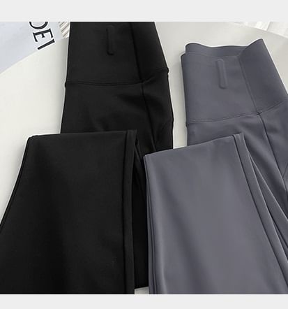 Plain Flare Yoga Pants