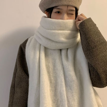 Fringed Plain Scarf