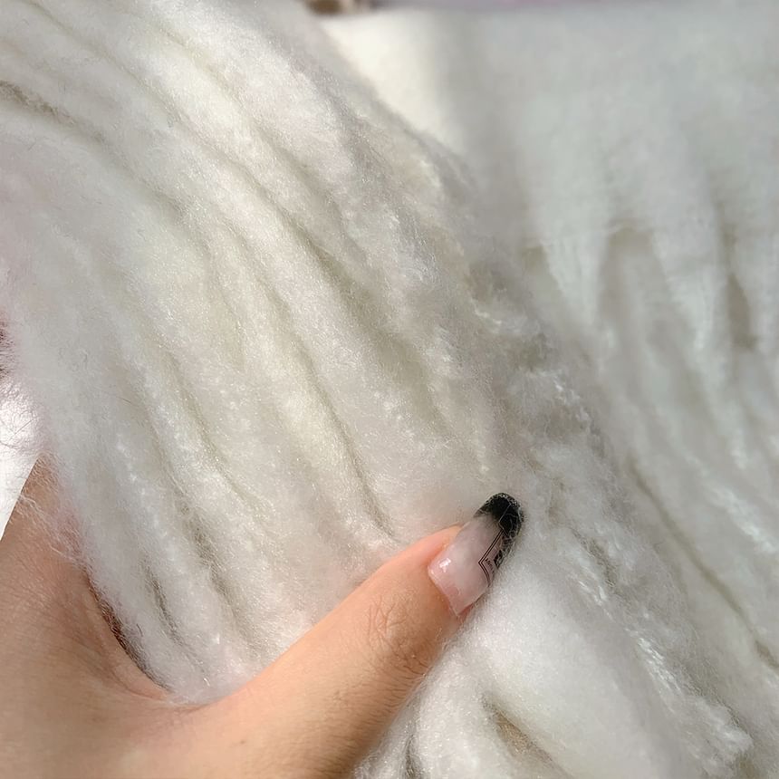 Fringed Plain Scarf