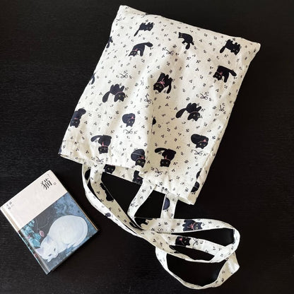 Cat Print Bag Shopper