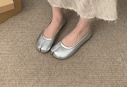 Split-Toe Flats