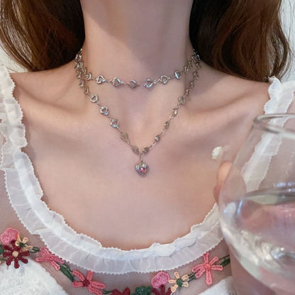 Heart Chain Necklace
