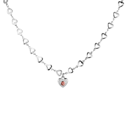 Heart Chain Necklace
