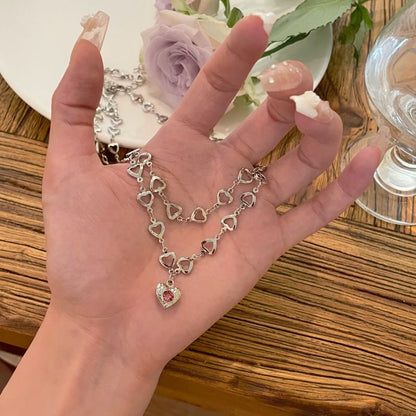 Heart Chain Necklace