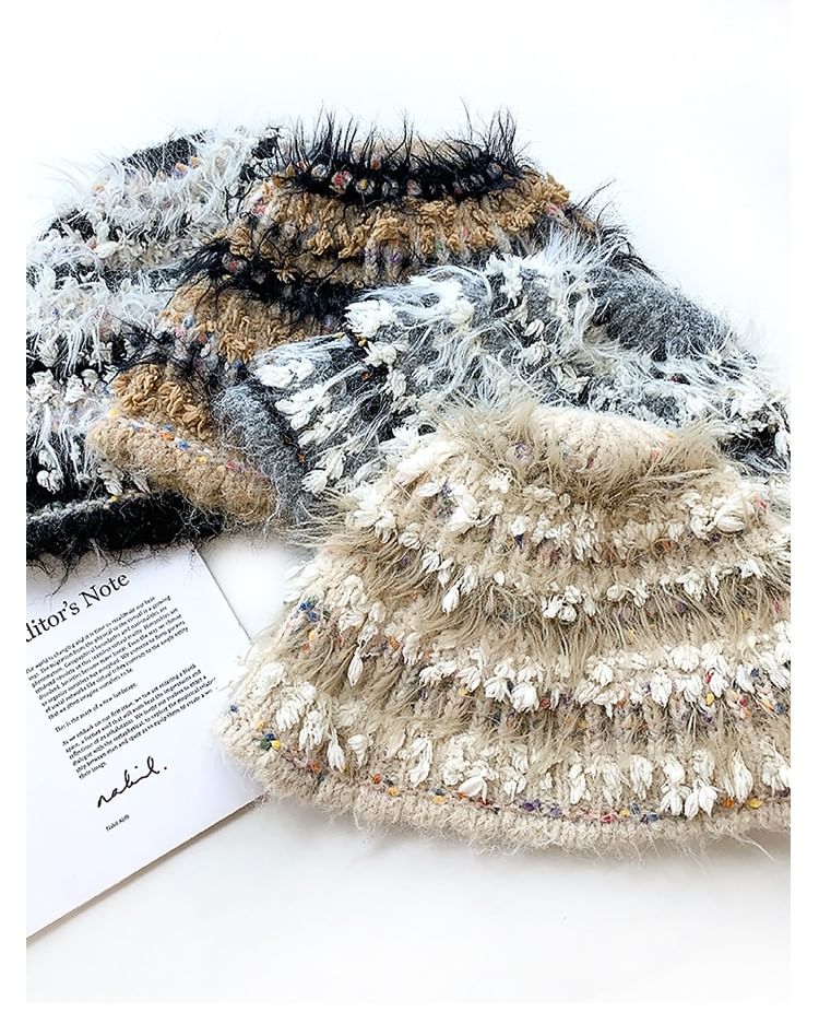 Chenille Knit Beanie