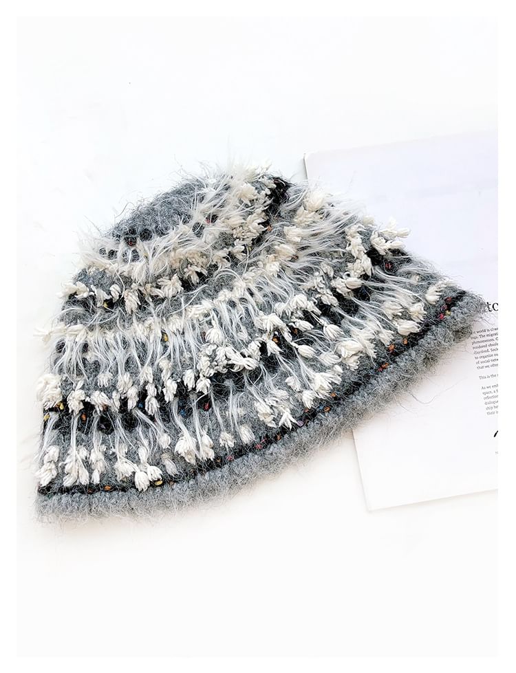 Chenille Knit Beanie