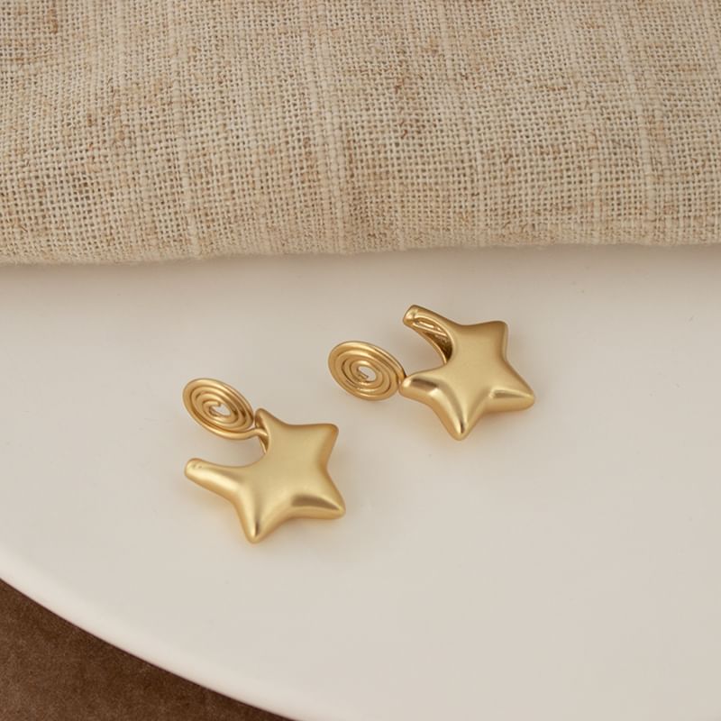 Star Huggie Earring / Clip-On Earring