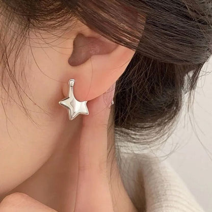 Star Huggie Earring / Clip-On Earring