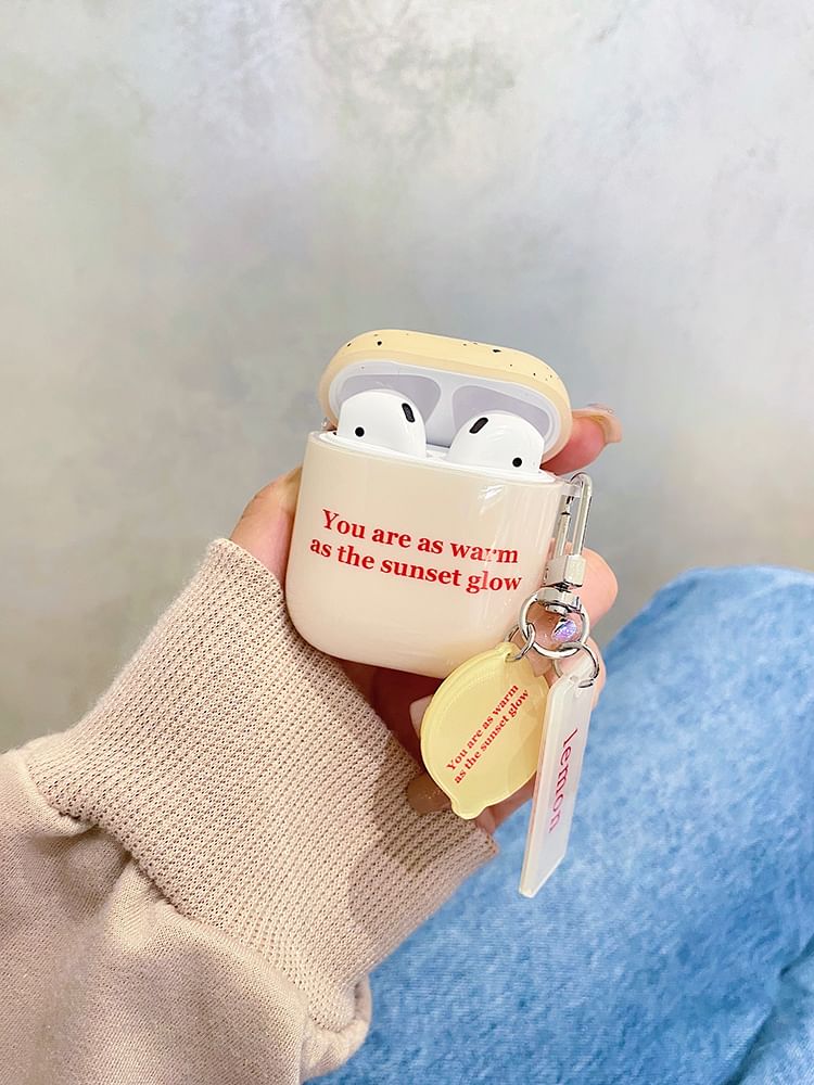 Case AirPods Skin Set Charm Earphone / Pro Print