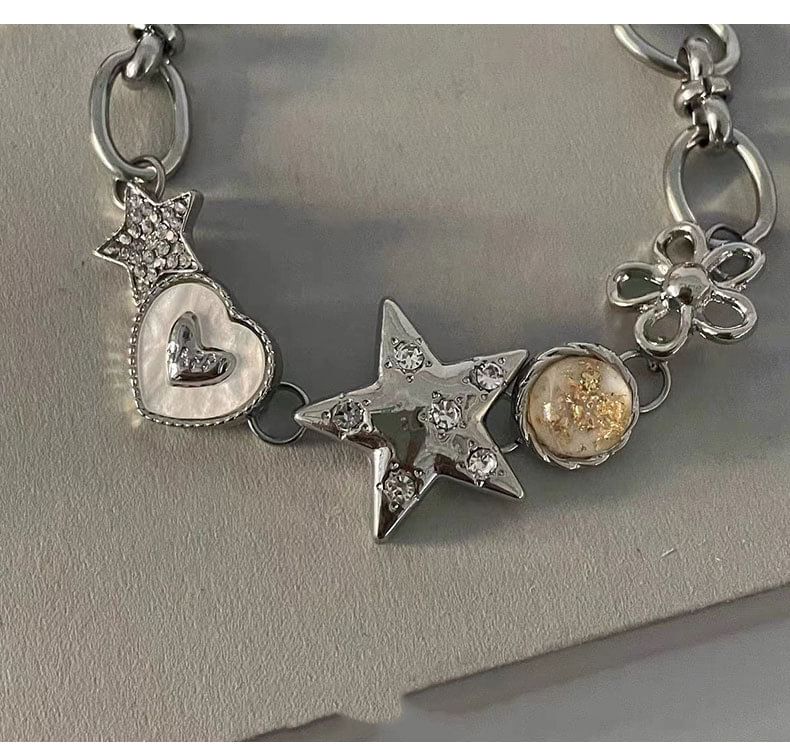 Chained Star Bracelet