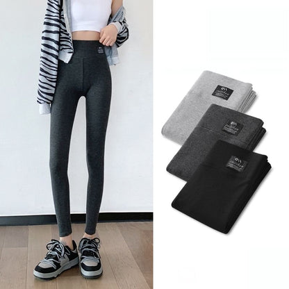 Logo High Rise Plain Leggings