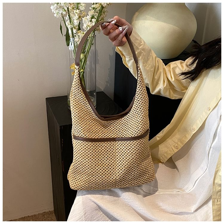 Straw Tote Bag