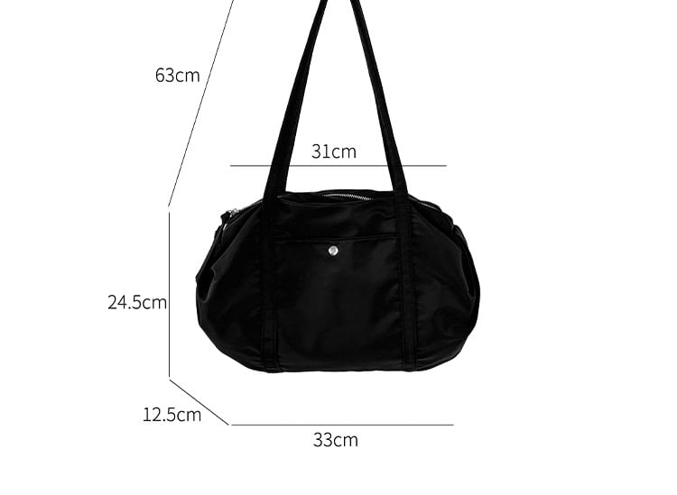 Plain Nylon Tote Bag