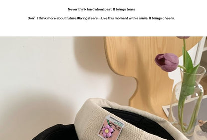 Applique Beret Flower