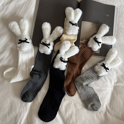 Rabbit Accent Socks