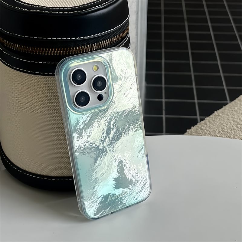 Metallic Phone Case - iPhone 15 Pro Max / 15 Pro / 15 Plus / 15 / 14 Pro Max / 14 Pro / 14 Plus / 14 / 13 Pro Max / 13 Pro / 13 / 13 mini / 12 Pro Max / 12 Pro / 12 / 12 mini / 11 Pro Max / 11 Pro / 11