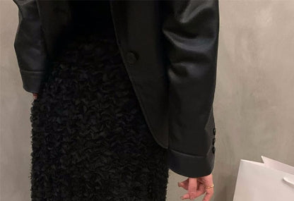 Chunky Heel Square-Toe Mary Jane Shoes