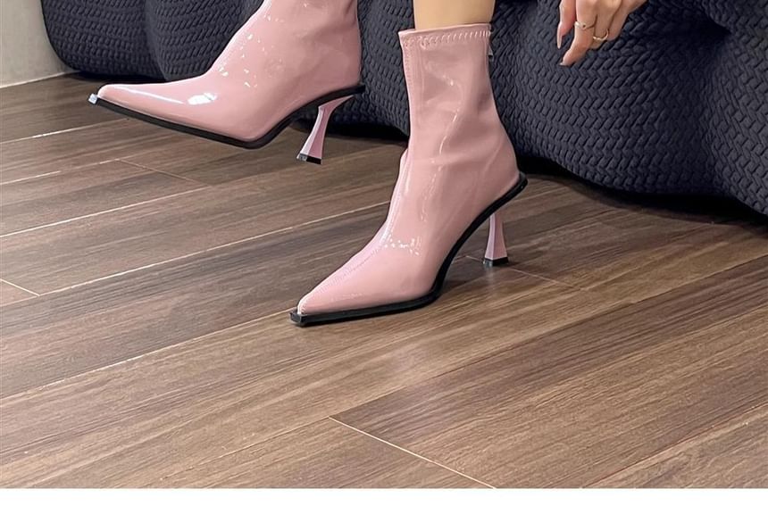 Pointy High Hell Short Boots