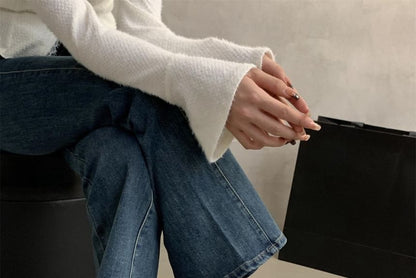 Square-Toe Chunky Heel Mary Jane Shoes