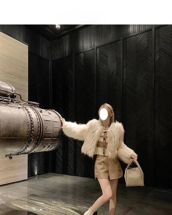 Square-Toe Chunky Heel Buckled Short Boots