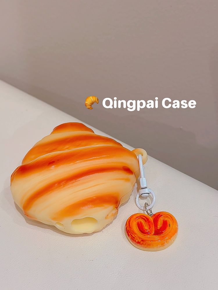 Croissant AirPods / Pro Earphone Case Skin / Charm / Set