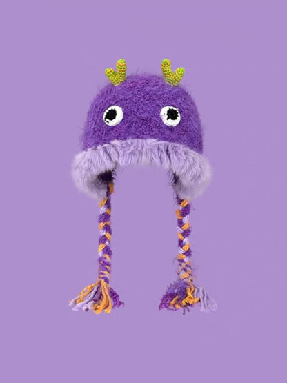 Cartoon Animal Fluffy Beanie