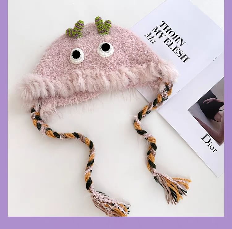 Cartoon Animal Fluffy Beanie