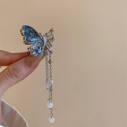 Butterfly Beaded Hair Clip / Set