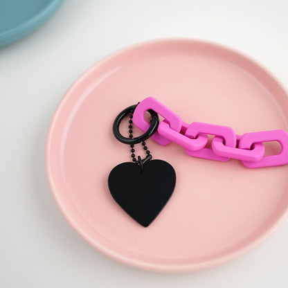 Heart Key Chain / Bag Charm