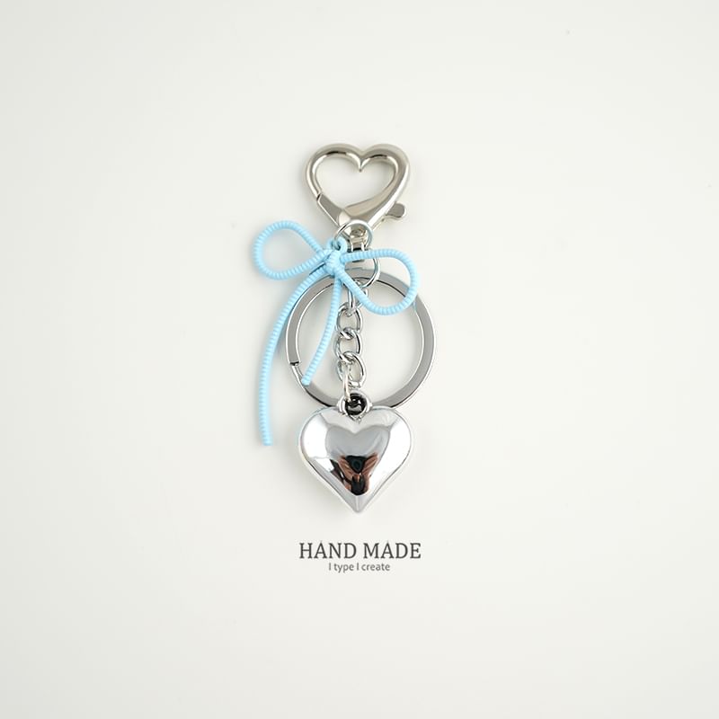 Heart Key Chain / Bag Charm