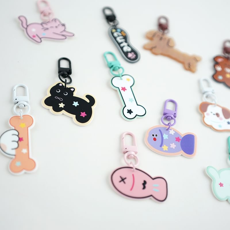 Cartoon Key Chain / Bag Charm