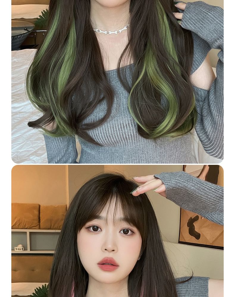 Colored Wave Hair Fringe