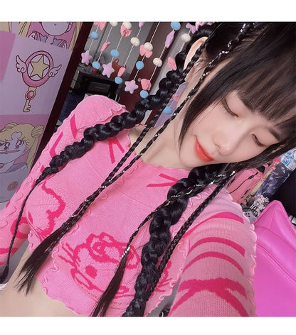 Braided Ponytail Wig