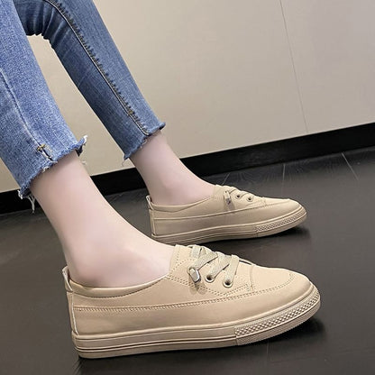 Plain Slip-On Sneakers
