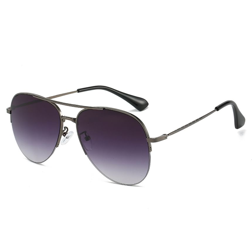 Gradient Aviator Sunglasses