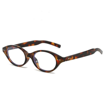 Oval Plastic Eyeglasses