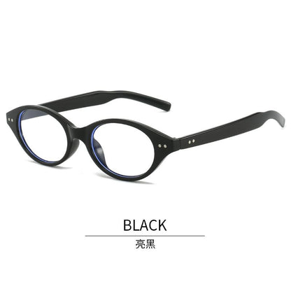 Oval Plastic Eyeglasses