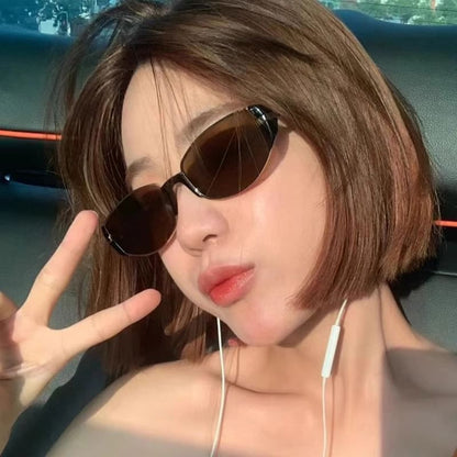 Flat Lens Shield Sunglasses